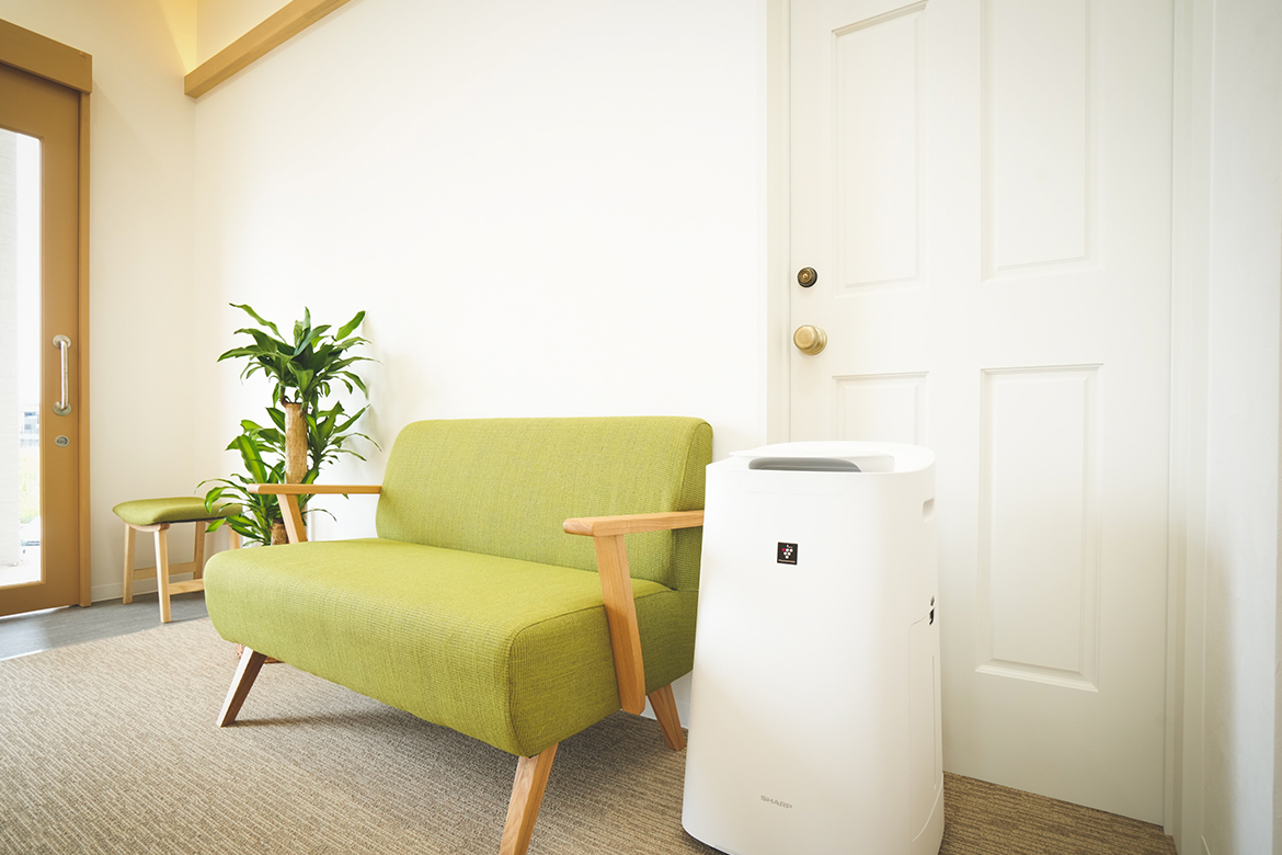 院内ギャラリー　空気清浄機